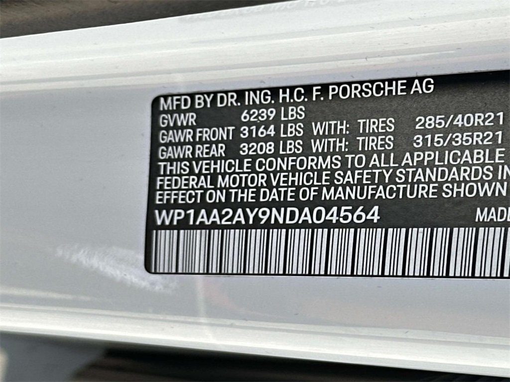 2022 Porsche Cayenne Base photo 28