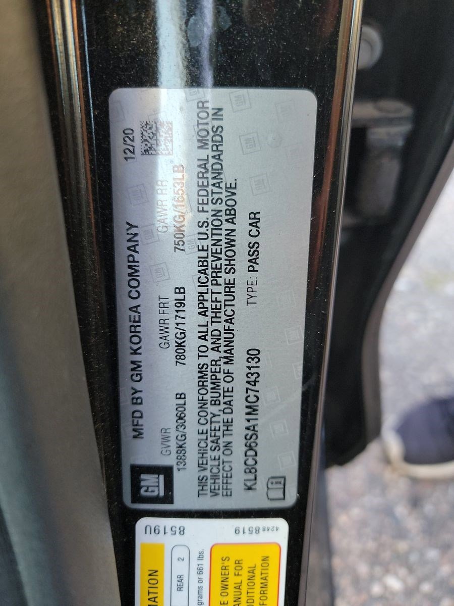 2021 Chevrolet Spark 1LT photo 12