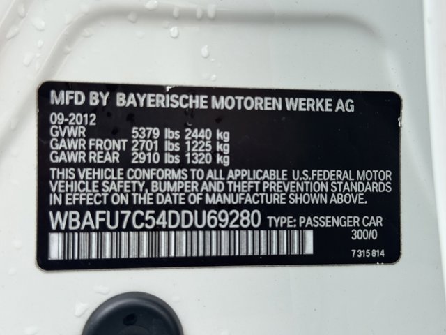 2013 Bmw 535i xDrive photo 23
