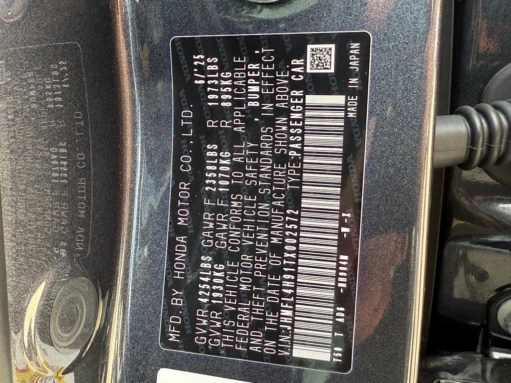 2026 Honda Civic Hybrid Sport Touring photo 25