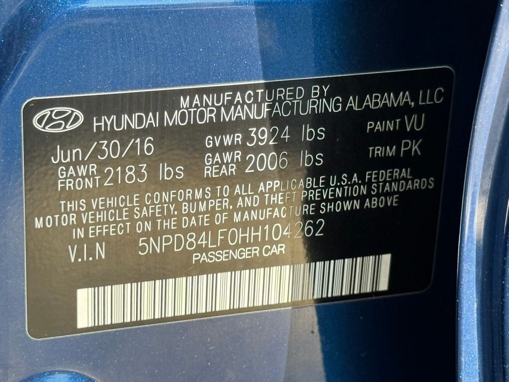 2017 Hyundai Elantra SE photo 28