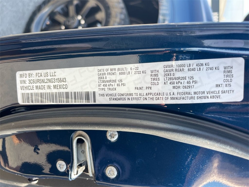 2022 Ram 2500 Laramie photo 34