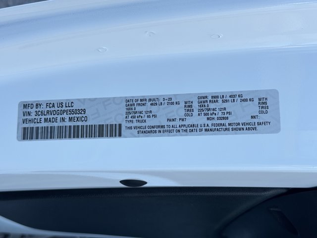 2023 Ram ProMaster 2500 photo 17