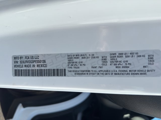 2023 Ram ProMaster 2500 photo 20